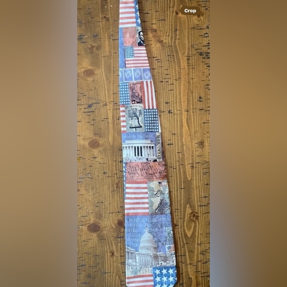 USA History Tie by Eagles Wings. 100% silk - Picture 1 of 3